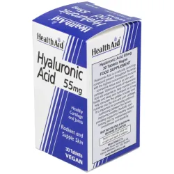 Acido hialuronico 55mg. 30comp. health aid | Farmacia Barata