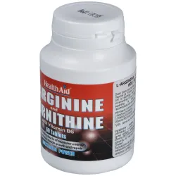 Healthaid orginina ornitina vitamina b6 60comp | Farmacia Barata