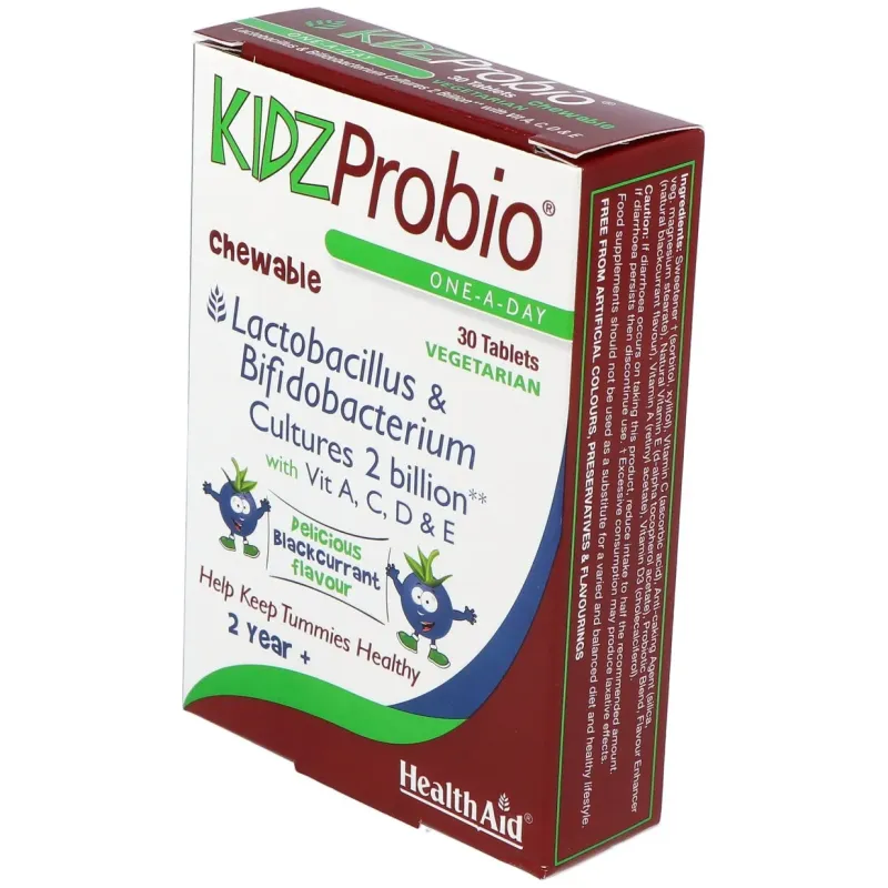 Kidzprobio 2000millones y vitaminas 30comp. health | Farmacia Barata Kidzprobio 2000millones y vitaminas 30comp. health | Farmacia Barata