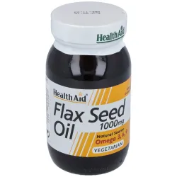 Aceite de linaza flaxseed oil 60cap. health aid