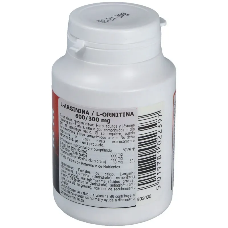 Healthaid orginina ornitina vitamina b6 60comp | Farmacia Barata