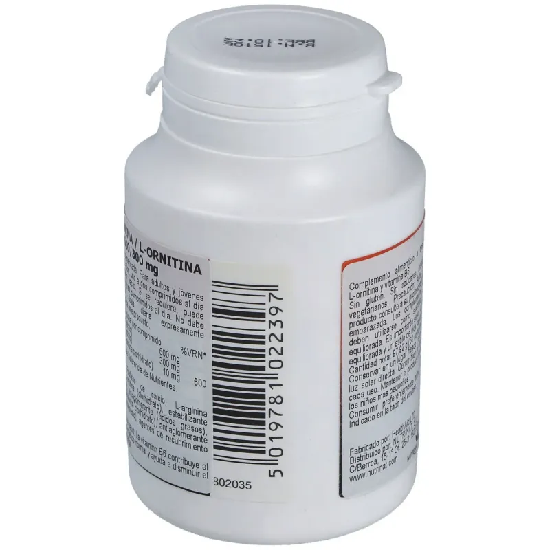 Healthaid orginina ornitina vitamina b6 60comp | Farmacia Barata