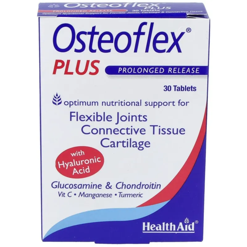 Osteoflex plus con ac.hialuronico 30comp. | Farmacia Barata