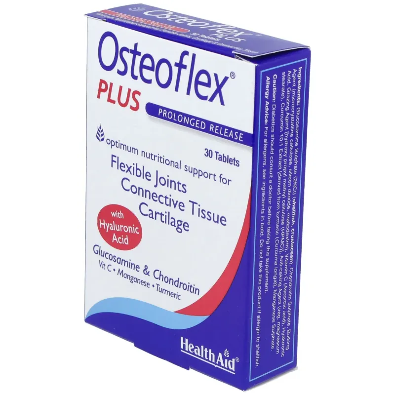 Osteoflex plus con ac.hialuronico 30comp. | Farmacia Barata