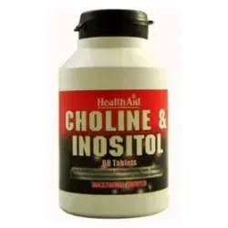 Colina/inositol 250/250mg. 60comp. health aid