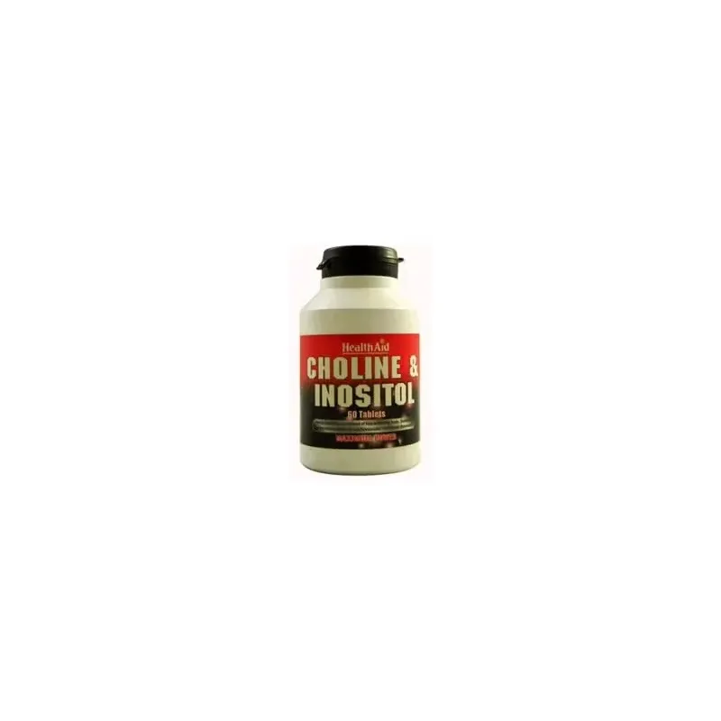Colina/inositol 250/250mg. 60comp. health aid | Farmacia Barata