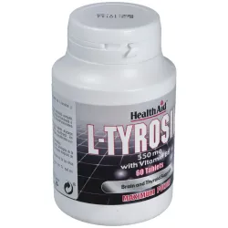 Healthaid l-tirosina 550mg 60 tabletas | Farmacia Barata Healthaid l-tirosina 550mg 60 tabletas | Farmacia Barata