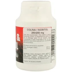 Colina/inositol 250/250mg. 60comp. health aid | Farmacia Barata