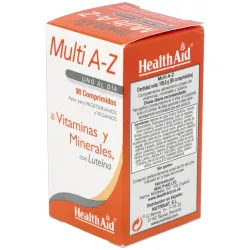 Multivit y minerals a to z 90comp. health aid | Farmacia Barata