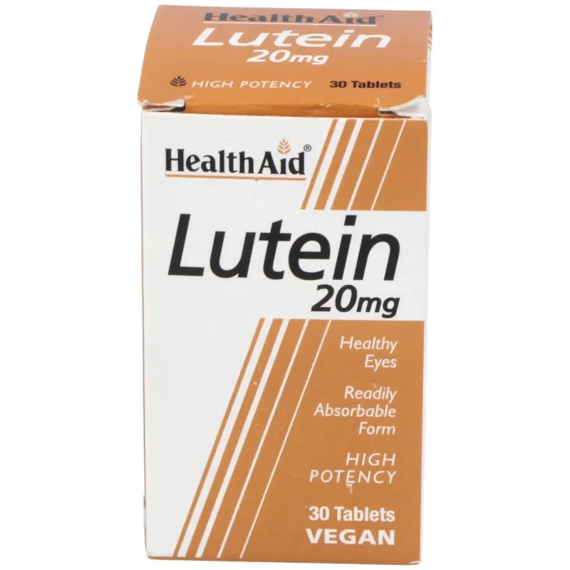Healthaid luteina 20mg 30 tabletas | Farmacia Barata