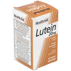 Healthaid luteina 20mg 30 tabletas | Farmacia Barata