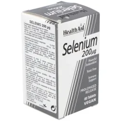Healthaid selenio 200 gr 60 comprimidos | Farmacia Barata