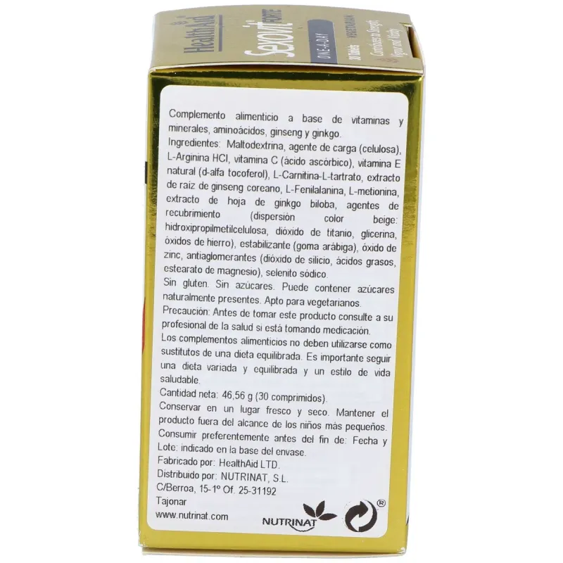 Sex-o-vit forte 30comp. health aid | Farmacia Barata