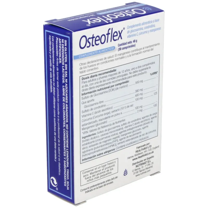 Osteoflex 30comp. health aid | Farmacia Barata