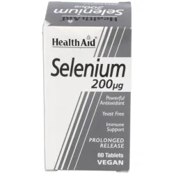 Healthaid selenio 200 gr 60 comprimidos | Farmacia Barata