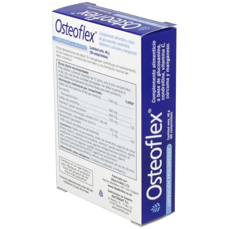 Osteoflex 30comp. health aid | Farmacia Barata