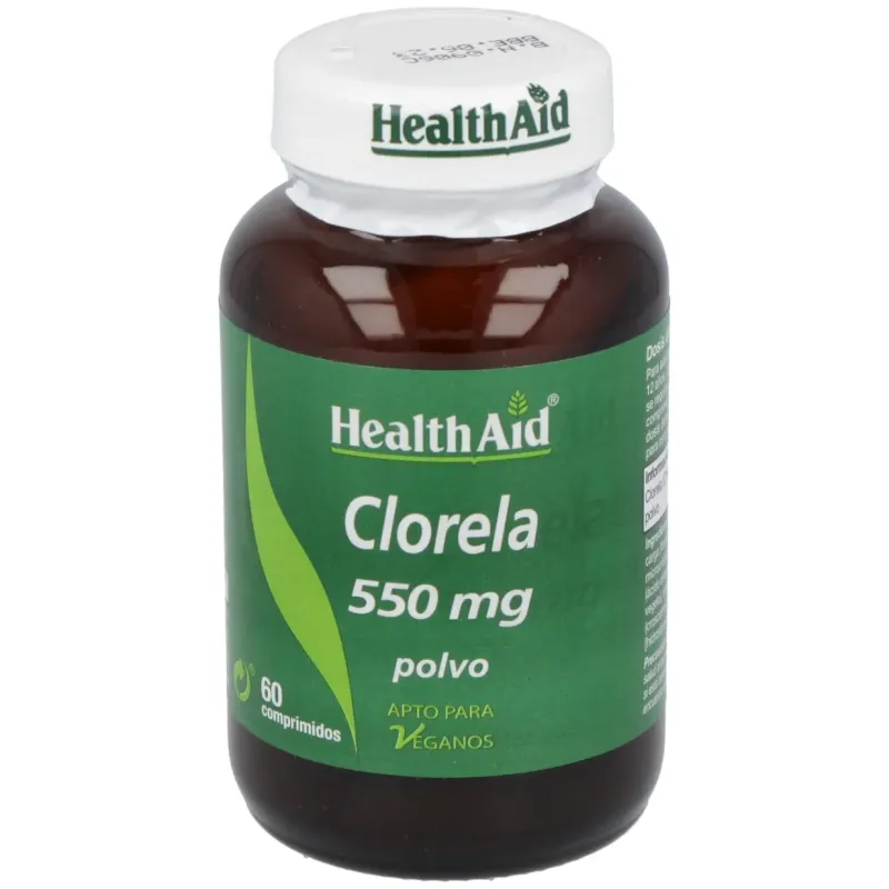 Chlorella 550mg. 60comp. health aid | Farmacia Barata