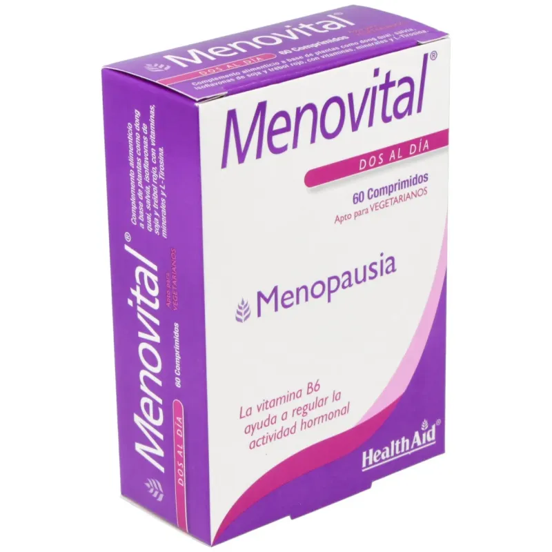 Menovital 60cap. health aid | Farmacia Barata Menovital 60cap. health aid | Farmacia Barata