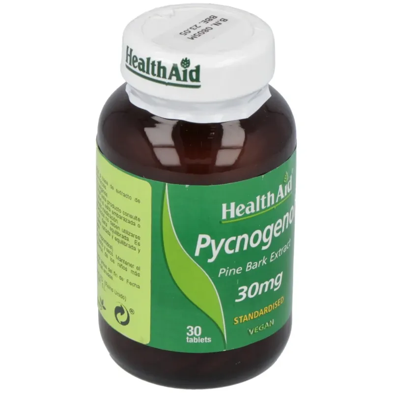 Pycnogenol 30mg. 30comp. health aid | Farmacia Barata