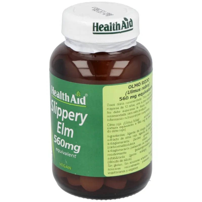 Olmo americano (slippery elm) 60comp. health aid | Farmacia Barata