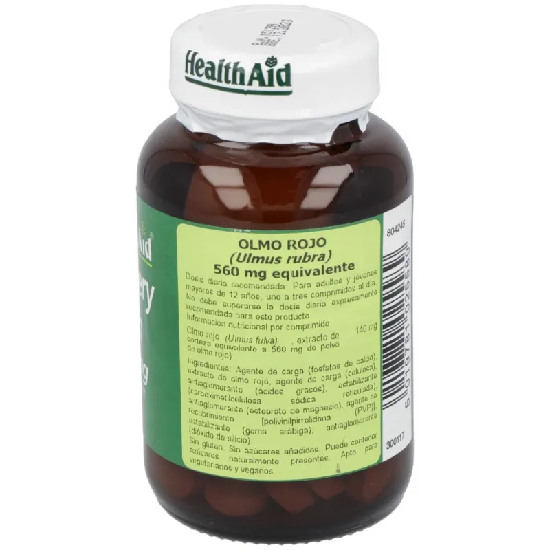 Olmo americano (slippery elm) 60comp. health aid | Farmacia Barata