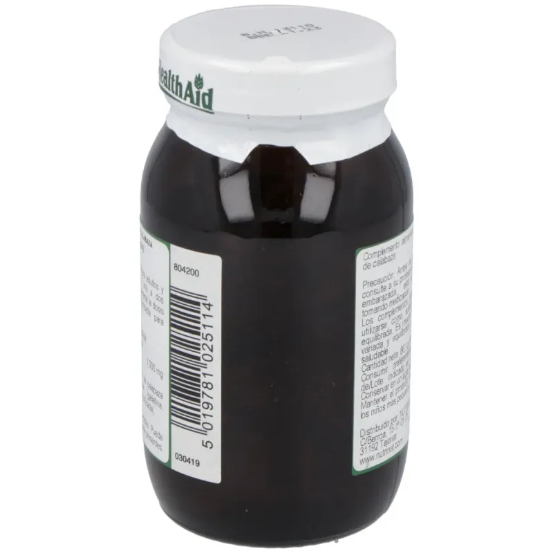 Aceite de semilla de calabaza 60comp. health aid | Farmacia Barata