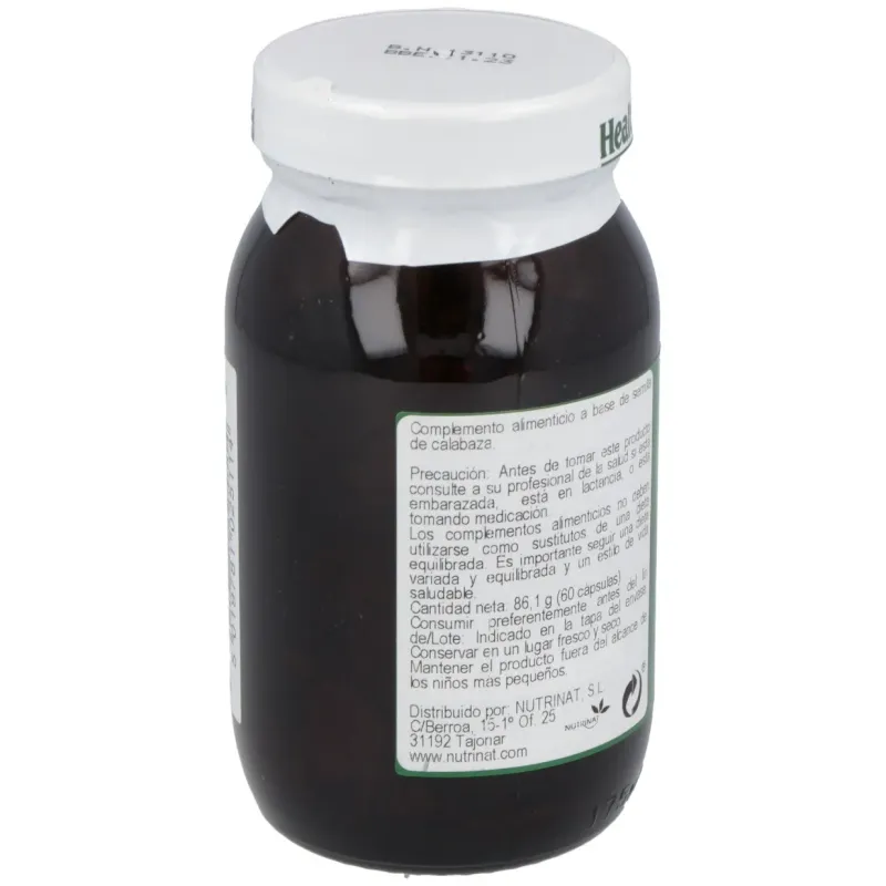 Aceite de semilla de calabaza 60comp. health aid | Farmacia Barata