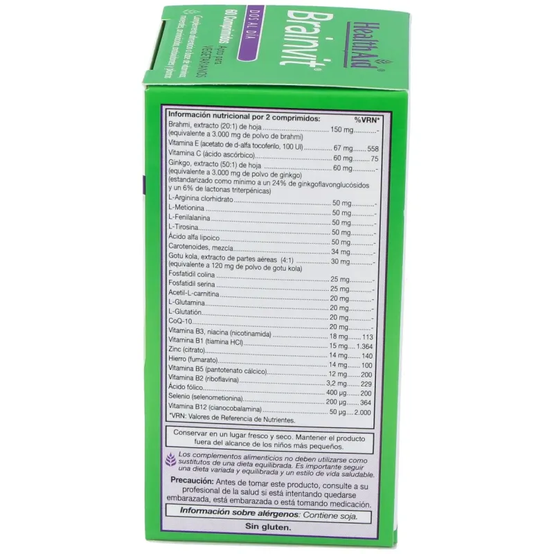 Healthaid brainvit 60caps | Farmacia Barata