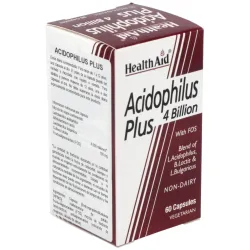 Acidophilus plus 4 billion 60cap. health aid | Farmacia Barata