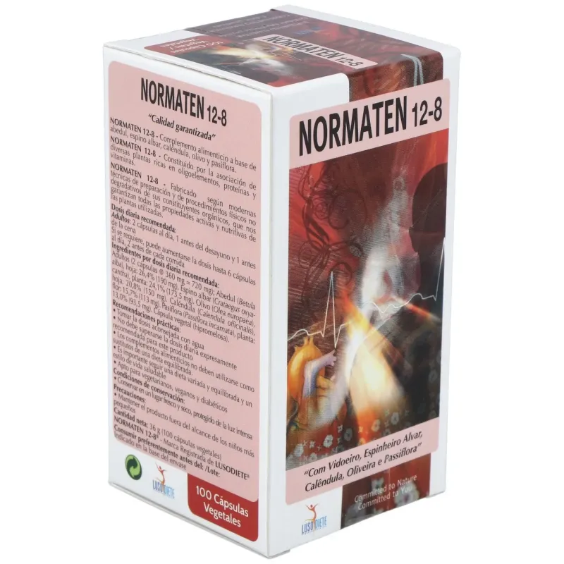 Lusodiete normaten 12-8 100caps | Farmacia Barata