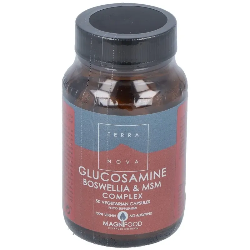 Glucosamina,boswelia y msm complex 50vcap. | Farmacia Barata