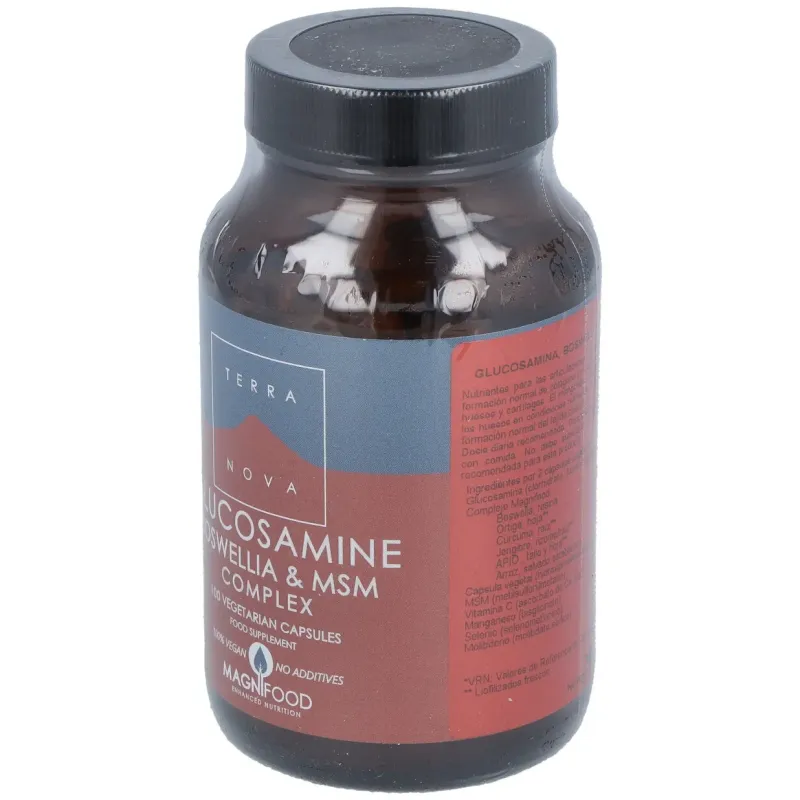 Terranova glucosamina boswelia msm complex 100caps | Farmacia Barata