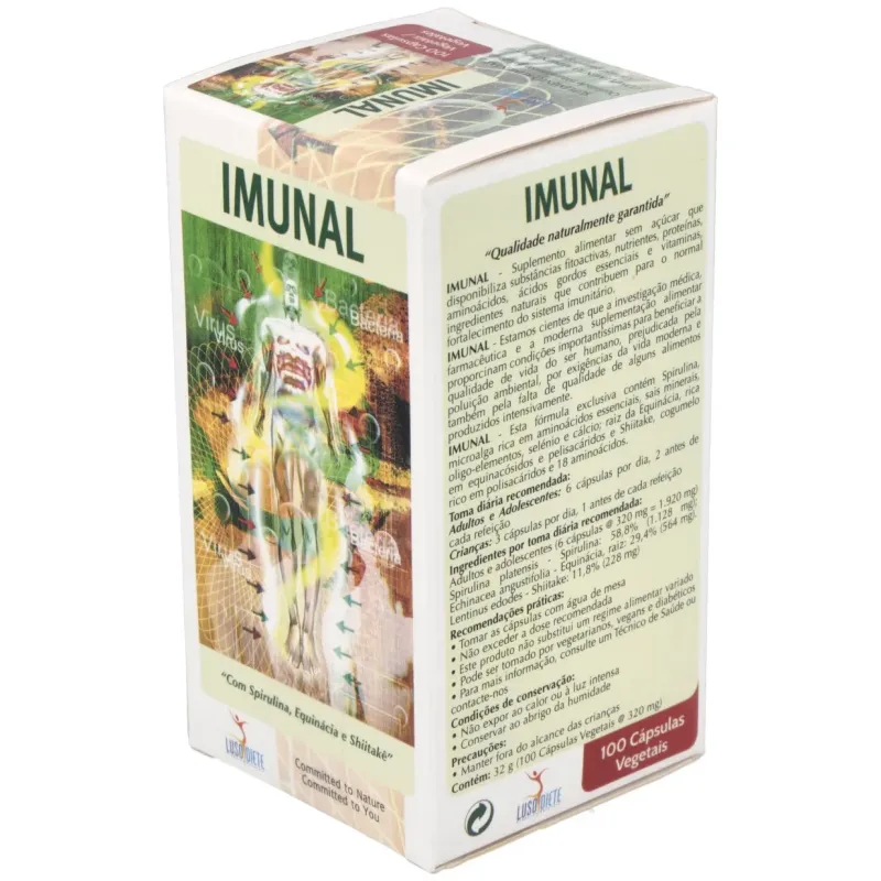 Imunal 100cap. lusodiet | Farmacia Barata