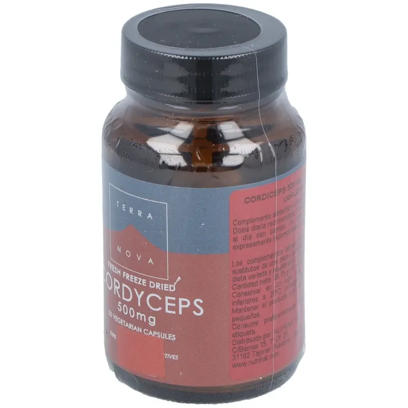 Terranova córdiceps 500 mg (cordyceps sinensis) 50 cápsulas | Farmacia Barata
