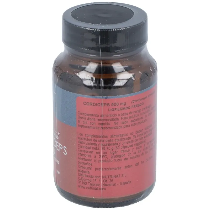 Terranova córdiceps 500 mg (cordyceps sinensis) 50 cápsulas | Farmacia Barata