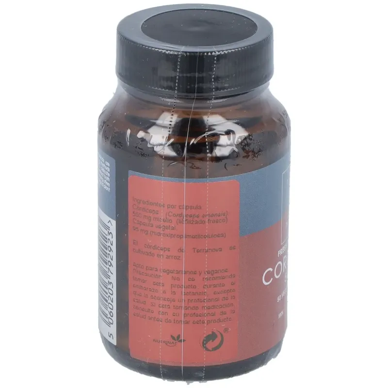 Terranova córdiceps 500 mg (cordyceps sinensis) 50 cápsulas | Farmacia Barata