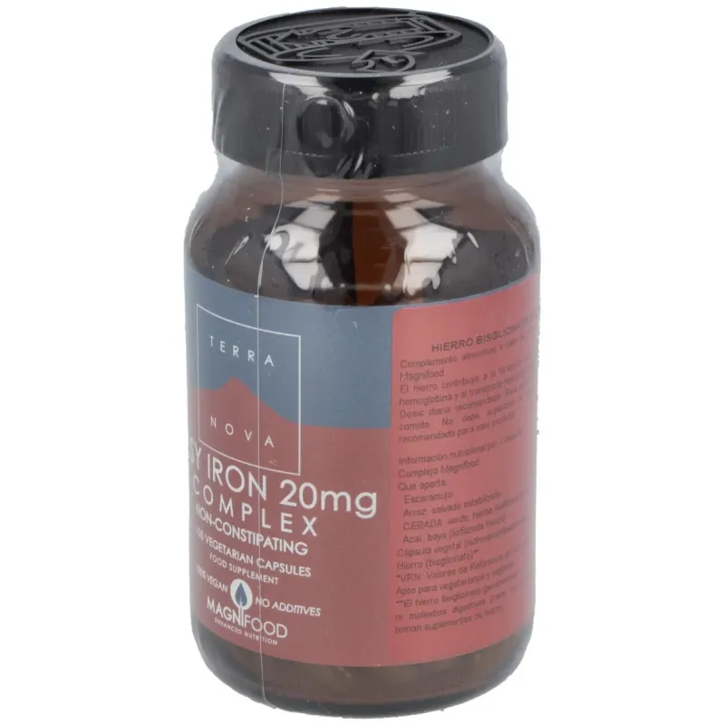 Terra nova hierro bisciglinato 20mg 100caps | Farmacia Barata Terra nova hierro bisciglinato 20mg 100caps | Farmacia Barata