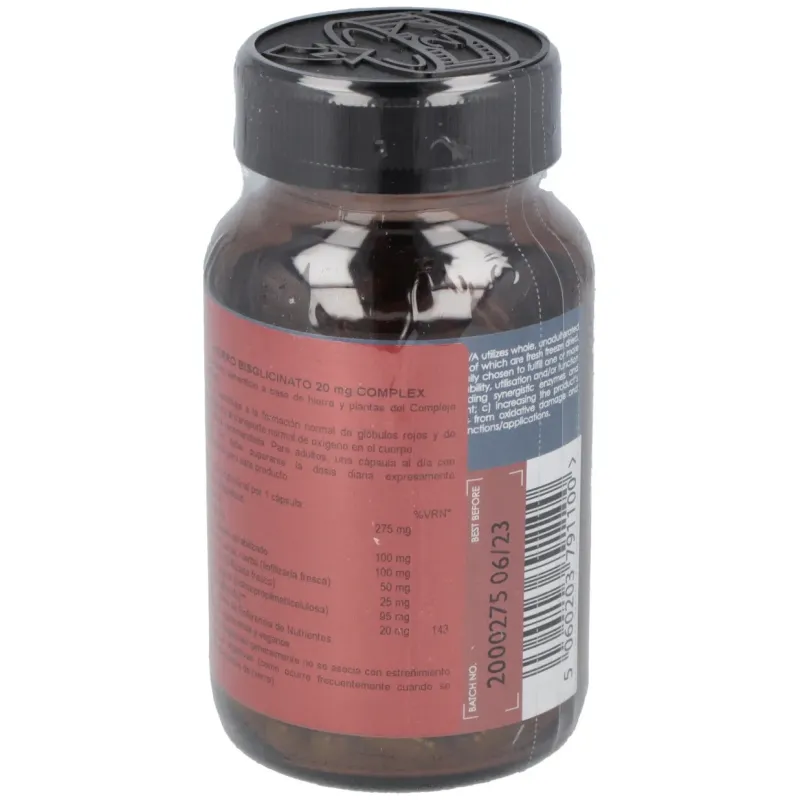 Terra nova hierro bisciglinato 20mg 100caps | Farmacia Barata Terra nova hierro bisciglinato 20mg 100caps | Farmacia Barata
