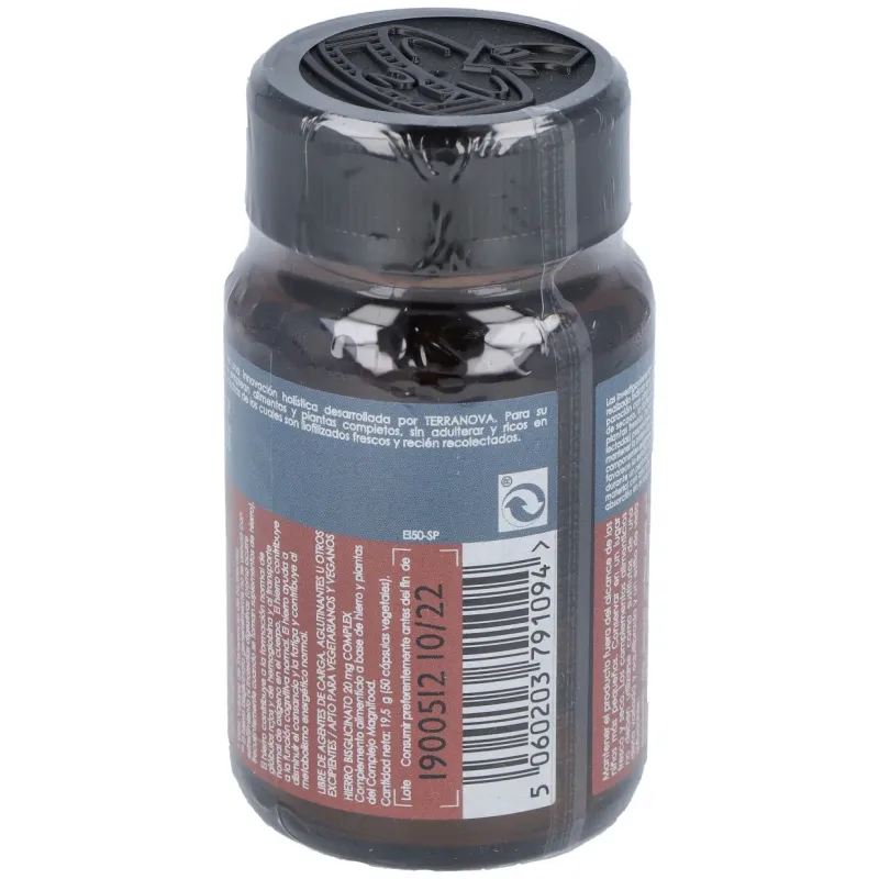 Hierro bisglicinato 20mg. 50vcap. | Farmacia Barata