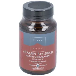 Terranova vitamina b12 500 ui complex (metilcobalamina) 50 cápsulas