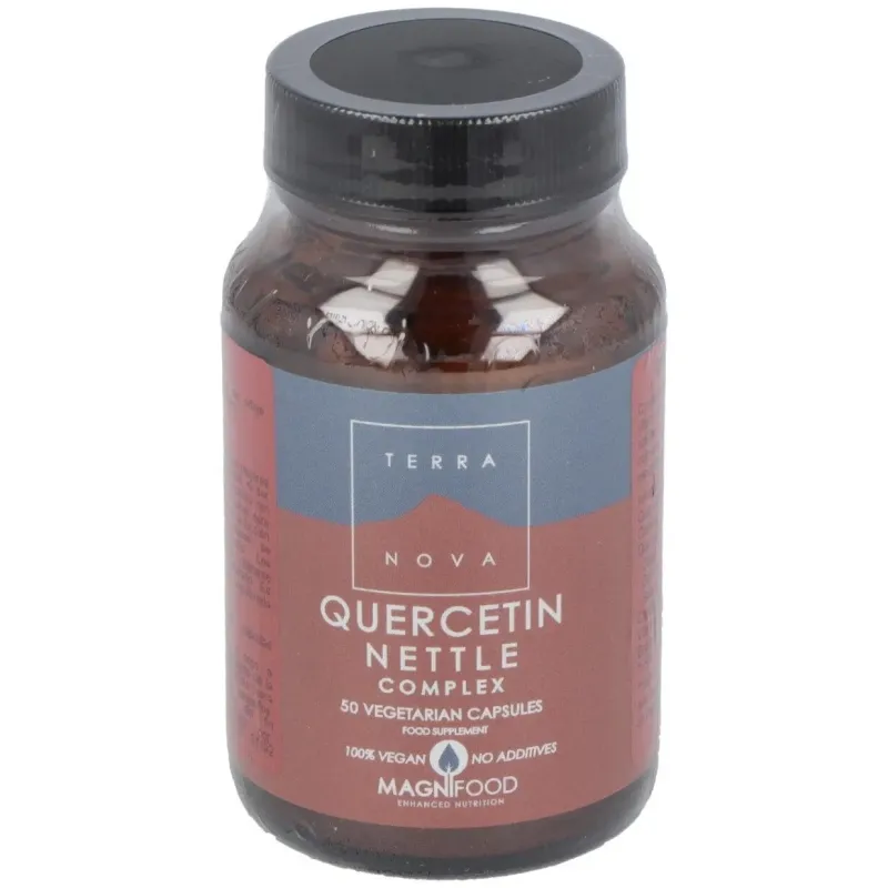 Terranova quercitina-ortiga complex 50 cápsulas | Farmacia Barata