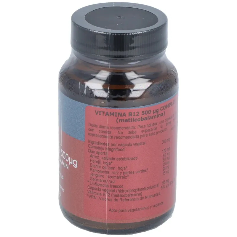 Terranova vitamina b12 500 ui complex (metilcobalamina) 50 cápsulas | Farmacia Barata