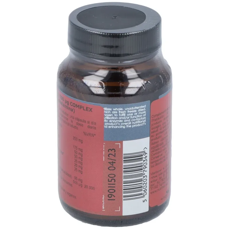 Terranova vitamina b12 500 ui complex (metilcobalamina) 50 cápsulas | Farmacia Barata