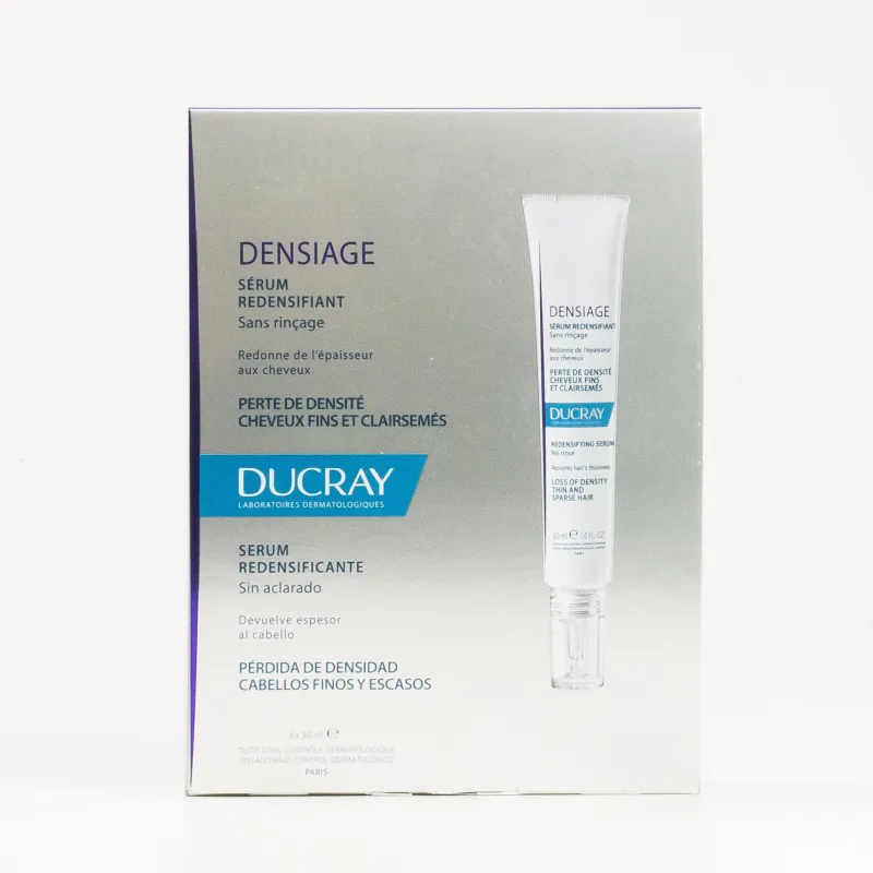 Ducray Sensiage Serum Redensificante, 3x30 ml.
