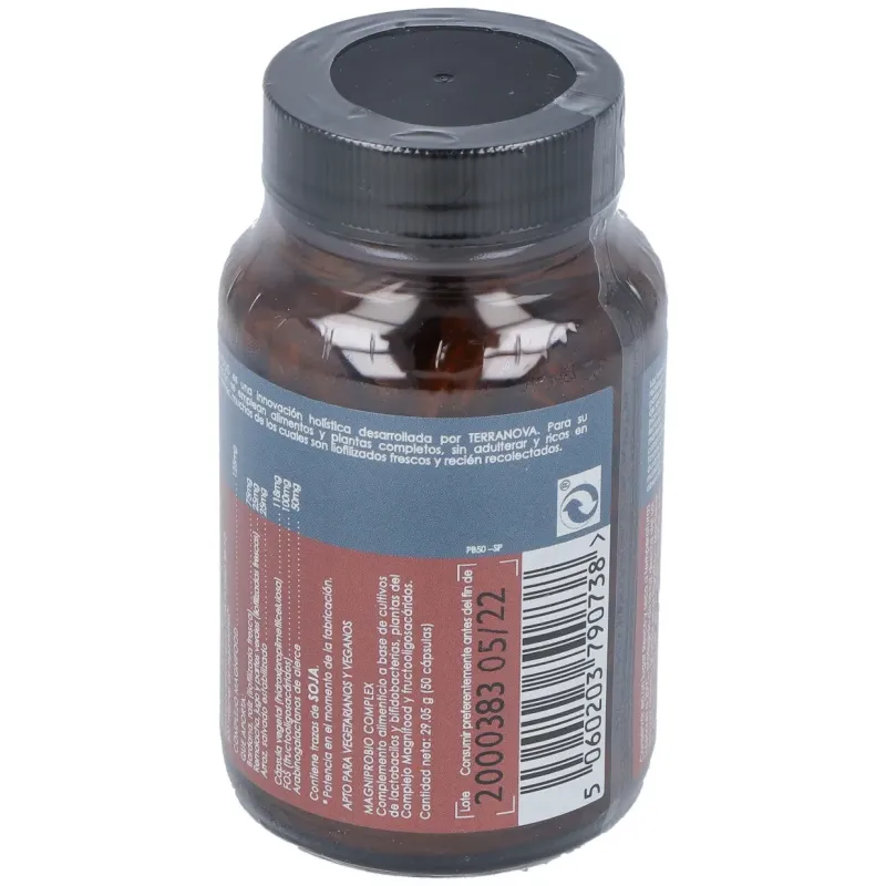 Terranova magniprobio complex con fructo-oligosacáridos 50 caps | Farmacia Barata Terranova magniprobio complex con fructo-oligosacáridos 50 caps | Farmacia Barata