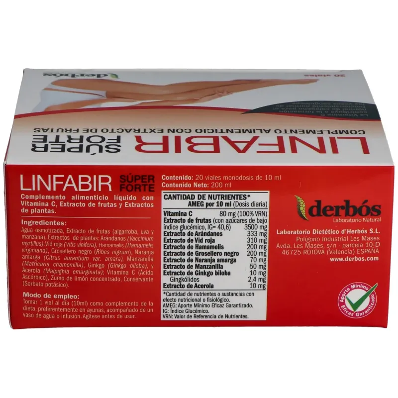Derbos linfabir super forte 20viales | Farmacia Barata Derbos linfabir super forte 20viales | Farmacia Barata