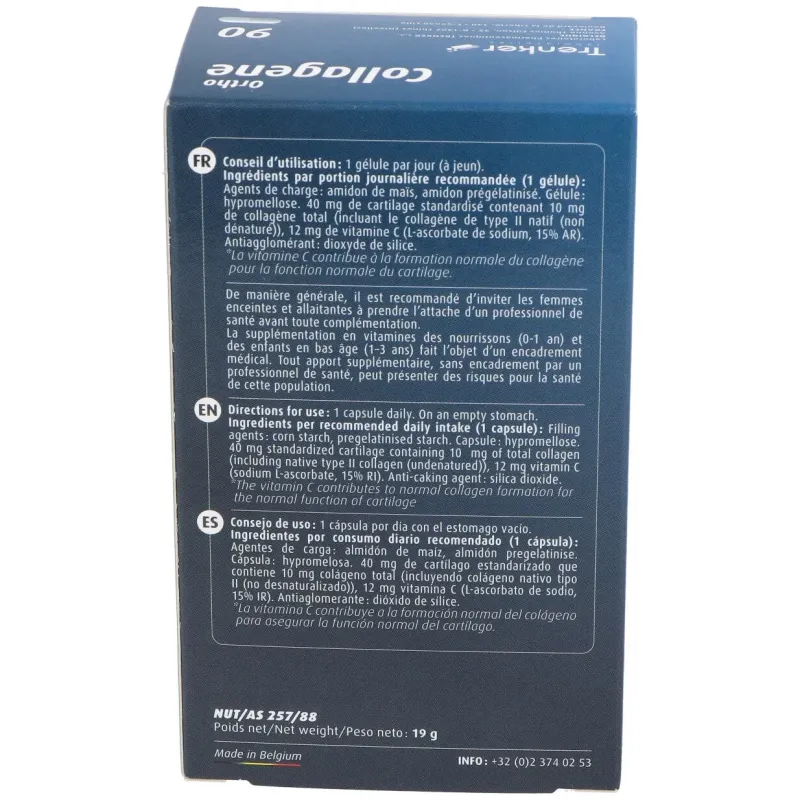 Ortho collagene (uc2) 90cap. | Farmacia Barata