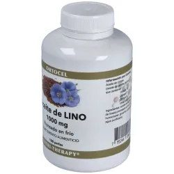 Aceite de linaza (semilla lino) 1000mg. 100perlas | Farmacia Barata