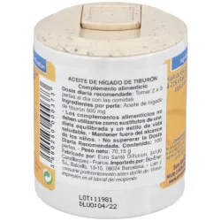 Aceite de higado de tiburon 500mg. 100cap. | Farmacia Barata Aceite de higado de tiburon 500mg. 100cap. | Farmacia Barata