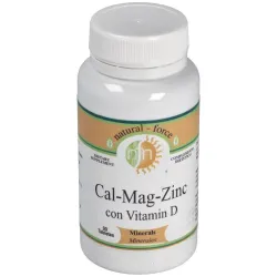 Natural force calcium magnesium zinc vitamina d 90caps